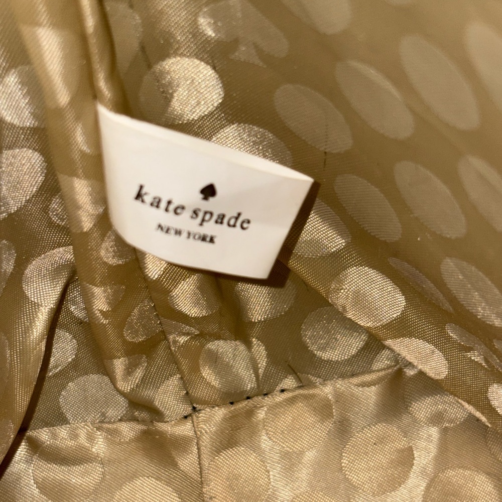 Kate Spade Black Structured Leather Tote - Picture 11 of 12